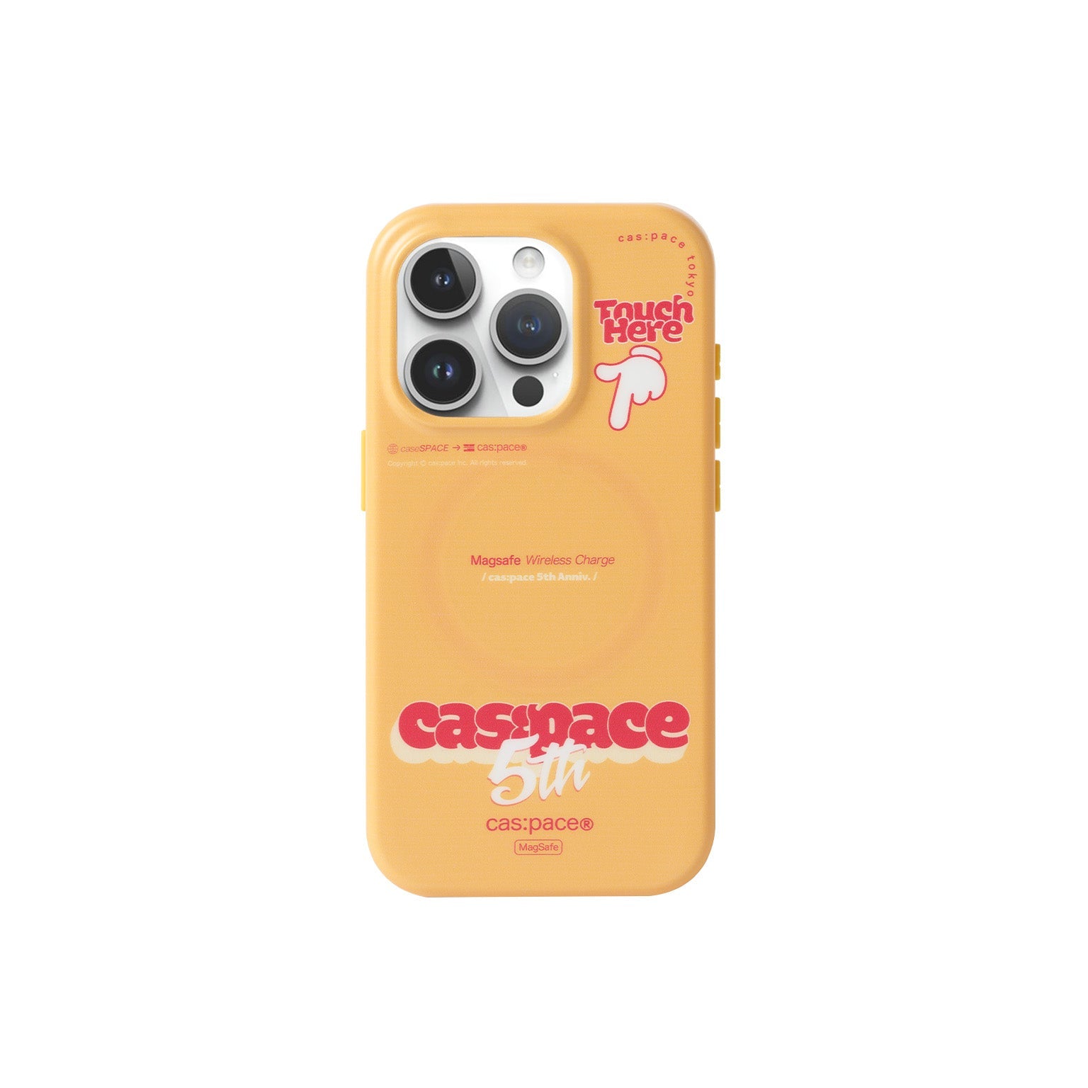 cas:pace 23A/W「cas:pace 5th」携帯ケース - yellow - cas:pace 殼空間